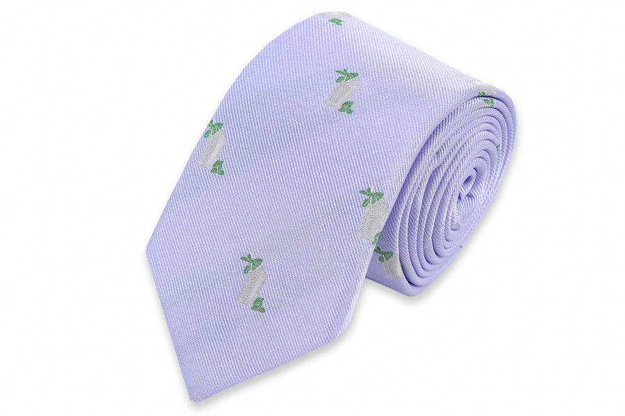Julep Cup Necktie - Lavender