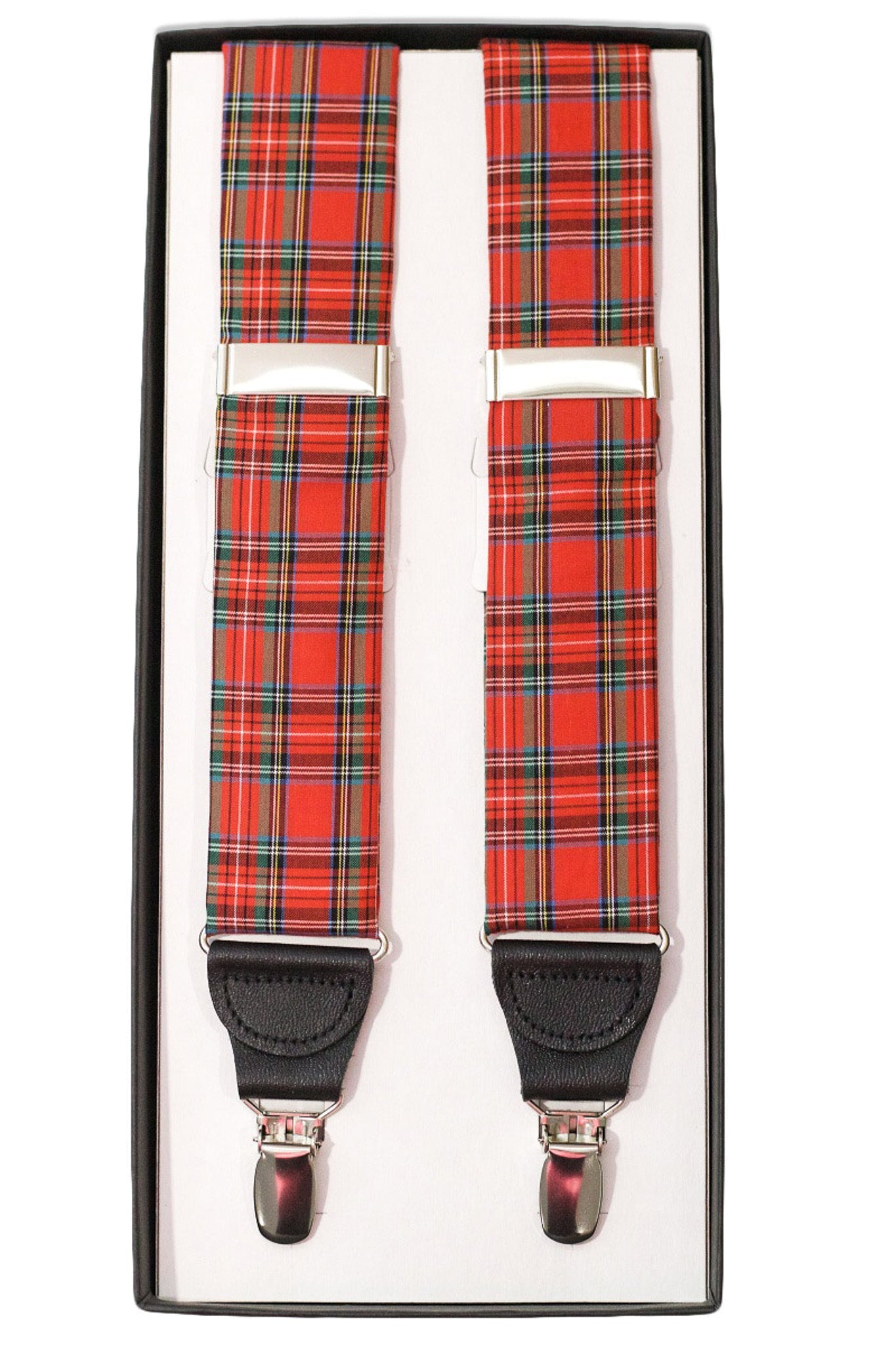 MacIntosh Tartan Suspenders High Cotton Ties