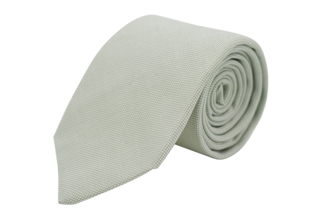 Sage Royal Oxford Necktie High Cotton