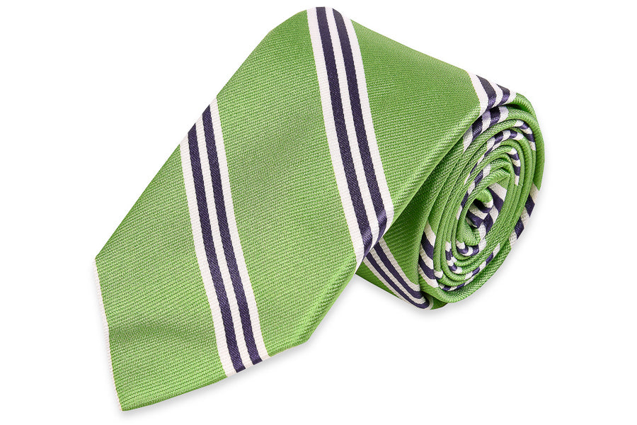 Springfield Stripe Necktie High Cotton