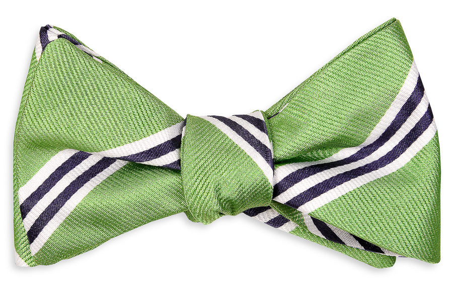 Springfield Stripe Bow Tie