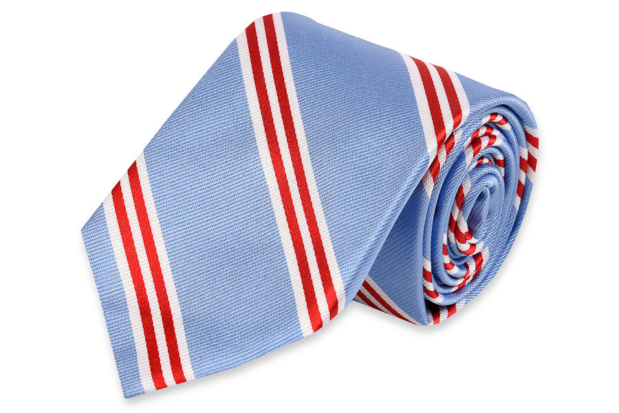 Statesman Stripe Necktie High Cotton