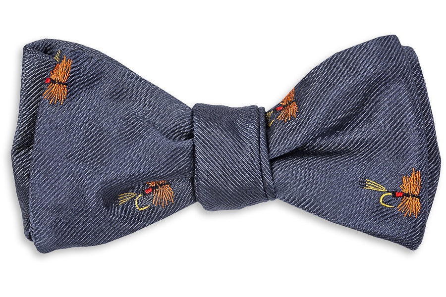 Stream Trout Fly Bow Tie High Cotton