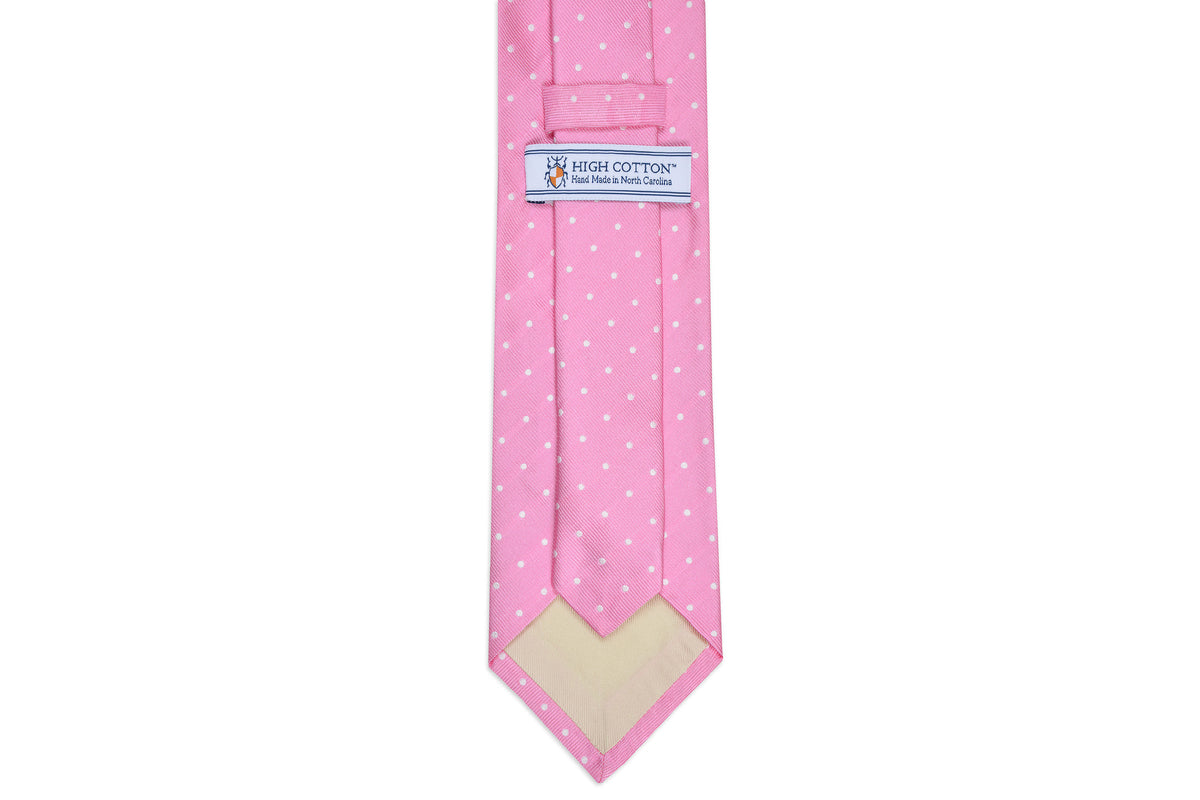 True Pink Dot Necktie