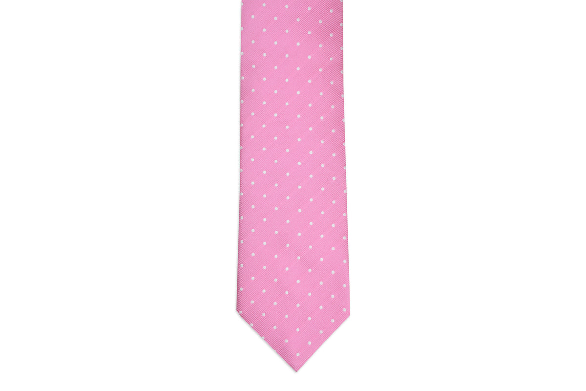 True Pink Dot Necktie