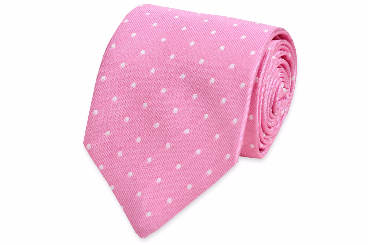 True Pink Dot Necktie